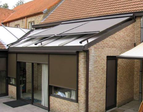 Wintergarten und Fenster Sonnenschutz-Rollo Fixscreen – Witec GmbH